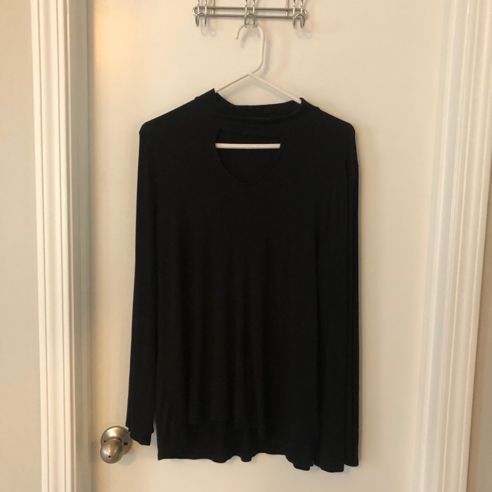 Apt 9 black comfortable blouse